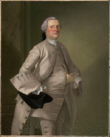 Joseph Blackburn Portrait of Colonel Jonathan Warner Norge oil painting art